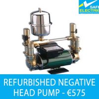 Refurbished negtive head pump